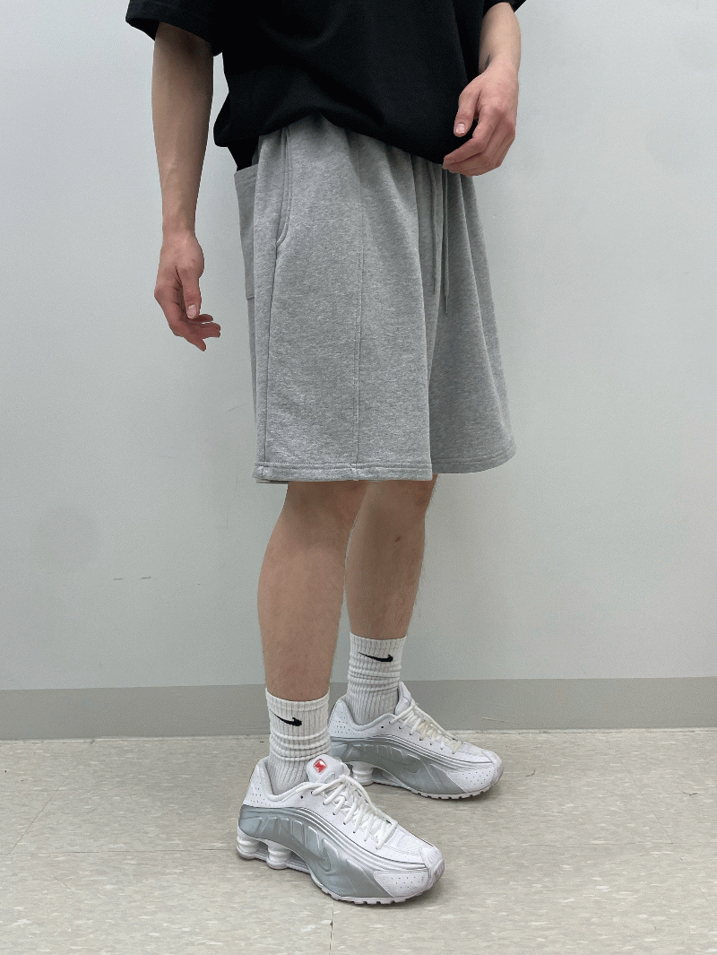 [주문폭주] Cally sweat half pants (4 color)